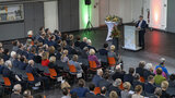 NRW-Innenminister Herbert Reul hielt die Eröffnungsrede (Foto: Jochen Tack, IM NRW)
