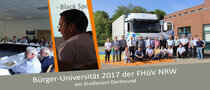 Bürger-Universität 2017 der FHöV NRW am Studienort Dortmund