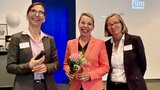 V.l.n.r.: Ines Zeitner, Prof. Dr. Iris Wiesner und Andrea Nagel