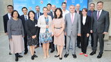 Die chinesische Delegation im NRW-Innenministerium (Foto: IM NRW)